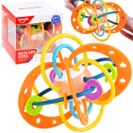 N&auml;rimislelu - k&otilde;risti beebidele, oranž