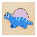 Puidust pusle, 11 x 11 cm, 1 tk.