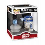 Funko Pop! Deluxe Star Wars - R2-D2 and Princess Leia Hologram #766