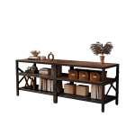 TV-alus &ndash; Vintage / Rustikaalne pruun &ndash; 140 cm