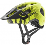 Laste jalgrattakiiver Uvex React Jr. Mips, kollane/must