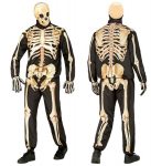 "KIIRE SKELETI KOST&Uuml;&Uuml;M" (jope, p&uuml;ksid, kindad, mask)