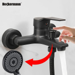 Heckermann seinale paigaldatav vannisegisti AF5 Black