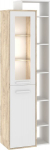 RIO-28 seisev vitriinkapp riiulitega &ndash; tamme otsas&uuml;&uuml;muster/valge