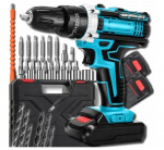 Akutrell-keeraja koos tarvikute ja akudega 48V