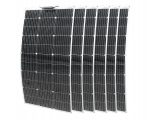 Poolpaindlikud monokristall-p&auml;ikesepaneelid 600 W (6 &times; 100 W)