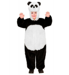 "PANDA PEHME PL&Uuml;&Uuml;SIGA VIIMISTLUSEGA" (kapuutsi ja maskiga kombinesoon)