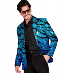 "MOODNE JAKK" (sinine laineline jakk litritega)