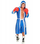 "BOXEUR" sinine (kapuutsiga jakk v&ouml;&ouml;ga, l&uuml;hikesed p&uuml;ksid)