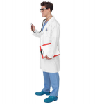 "DOKTOR" (s&auml;rk, p&uuml;ksid, laborikittel)