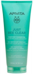 Puhastusgeel APIVITA Just Bee Clear s&uuml;gavpuhastav, rasusele ja aknele kalduvale nahale 200 ml