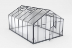 Kasvuhoone Gampre Sanus Hybrid XL-12 karastatud klaasiga 12,5 m&sup2;