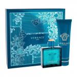 Kingikomplekt Versace Eros EDT 100 ml + du&scaron;igeel 150 ml v&auml;rske aromaatne aroom meestele