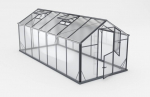 Gampre Sanus Hybrid L-11 karastatud klaasist kasvuhoone 5 x 2.2 m (11 m&sup2;) &ndash; must RAL9005