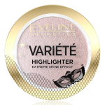 Eveline Cosmetics Variete 01 esilet&otilde;stja, &auml;&auml;rmusliku l&auml;ike efektiga, kuldse roosa kumaga