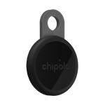 Bluetooth-j&auml;lgija Chipolo LOOP Charcoal &ndash; taaslaetav, silikoonist aas, iOS ja Android