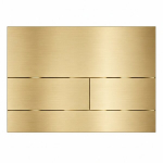 WC loputusnupp Balneo Flo kuldne 3/6L roostevaba teras