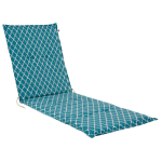 Lamamistooli padi PATIO Malezja Liege H030-21PB, 5 cm paks, sinine pol&uuml;ester