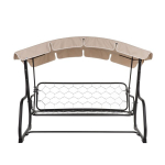 Aia kiige katus Patio Ravenna D031-15CW 224 x 124 cm liivakarva pol&uuml;ester