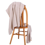 100% linane, naturaalne pleed - tepitud, 164x100cm