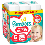 Pampers Active Baby M&auml;hkmed, Suurus 5, 164 tk