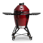 Keraamiline grill Kamado Bono Media Evo, 22", punane