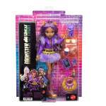 Moe nukk Monster High Clawdeen Wolf JHK30 lilla motonahktagi, karvane seelik, lemmikloom Crescent