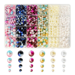 Universaalne &uuml;mmarguste p&auml;rlite komplekt ehete valmistamiseks 1890 tk.