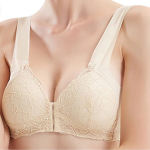 Pitsiline push-up plus size rinnahoidja eest kinnitusega, XXL, beež, XXL