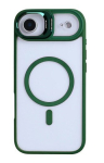 Rixus Classic 03 Telefoni&uuml;mbris MagSafe For iPhone 17 Air Dark Green