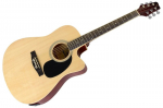 Elektroakustiline kitarr Stagg SA20DCE NAT