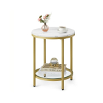 Abilaud, 45x55 cm, Valge, Puit ja Klaas