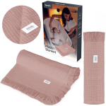 Musliinist tekk Lionelo Muslin Blanket Dusty Pink