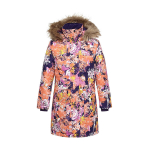 Huppa T&uuml;drukute talveparka MONA 2, orange pattern, 116