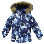 Huppa Laste talvejope VIRGO, navy pattern, 80