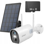Wifi v&auml;likaamera p&auml;ikeseenergia 2k 3mp, 4x suum, 32gb