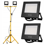 Led t&ouml;&ouml;valgustite komplekt koos alusega 2x30w 4500k