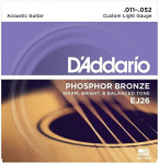 DADDARIO EJ26 Akustilise kitarri pronkskeerdude komplekt - 11-15-22-32-42-52