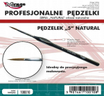 Mirage Hobby 100010 naturaalne pintsel, suurus 5 (looduslikud harjased)