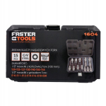 Faster Tools 14 tk. Torx 1/2" pistikupesad