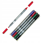 Fibracolor kahepoolsed markerid, 4 tk.