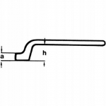 Knipex 98 01 16 Vde lahtise otsaga mutriv&otilde;ti, 16mm
