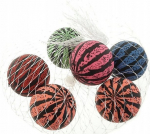 Adari kummipallide komplekt, 6 tk, 3 cm