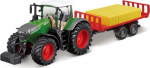 Traktor Fendt 1050 koos haagise ja p&otilde;hupallidega Bburago
