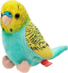 Pehme pl&uuml;&uuml;sist papagoi m&auml;nguasi, 13 cm
