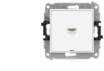 Karlik Icon Rj45 Cat. 5e arvuti pesa, valge