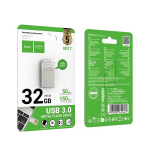 USB pulk Hoco Ud17 32gb Usb 3.0 / Usb-c m&auml;lupulk, metall, h&otilde;be
