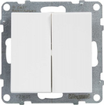 Legrand Suno topeltl&uuml;liti, valge, Ip20, 10a