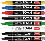 Toma To-441 &otilde;limarker, h&otilde;be, 1,5mm, 3 tk.