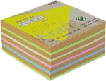 Stick'n Kraft padi, 76x76mm, 5 v&auml;rvi, 400 lehte